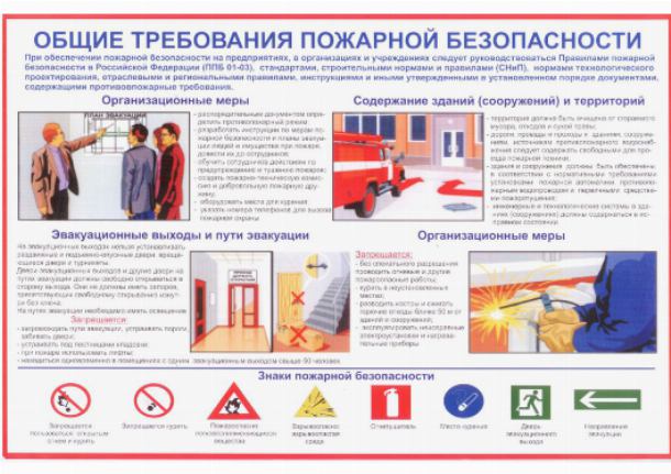 Инструкция По Пожарной Безопасности В Автошколе